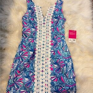 Lilly Pulitzer Blue and Pink Dress